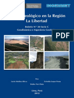 Boletin Nº 050- Riesgo Geológico en La Región La Libertad