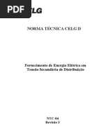 Ntc04 - Norma de Instalação Da Celg