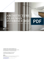 Architecture As Human Interface