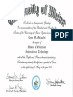 masters diploma