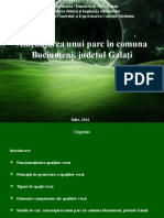 Amenajarea unui parc in comuna Buciumeni - Ionita Elena(disertatie).ppt