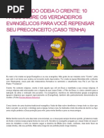 Todo Mundo Odeia o Crente