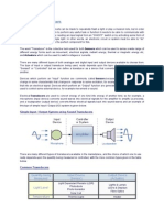 Sensors and Transducers