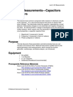 Lab 2: AC Measurements-Capacitors and Inductors: Prerequisite Reference Materials