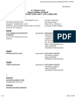 ACE AMERICAN INSURANCE COMPANY Et Al v. KNIGHTS MARINE CORP Docket