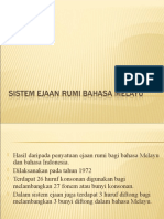 Sistem Ejaan Rumi Bahasa Melayu