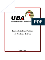 Protocolo de Boas Praticas de Produção de Ovos PDF