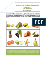 Catalogo de Alimentos Deshidratados Naturales Deshidratados