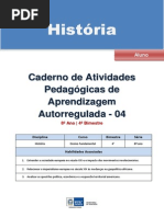Apostila Historia 8 Ano 4 Bimestre Aluno