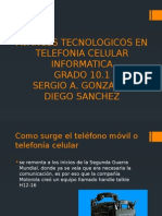 Avances Tecnologicos en Telefonia Celular