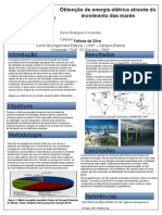 Obtenção de energia elétrica através do movimento das marés