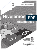 Guía Matemáticas 4