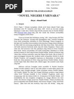 Resensi Novel Negeri 5 Menara