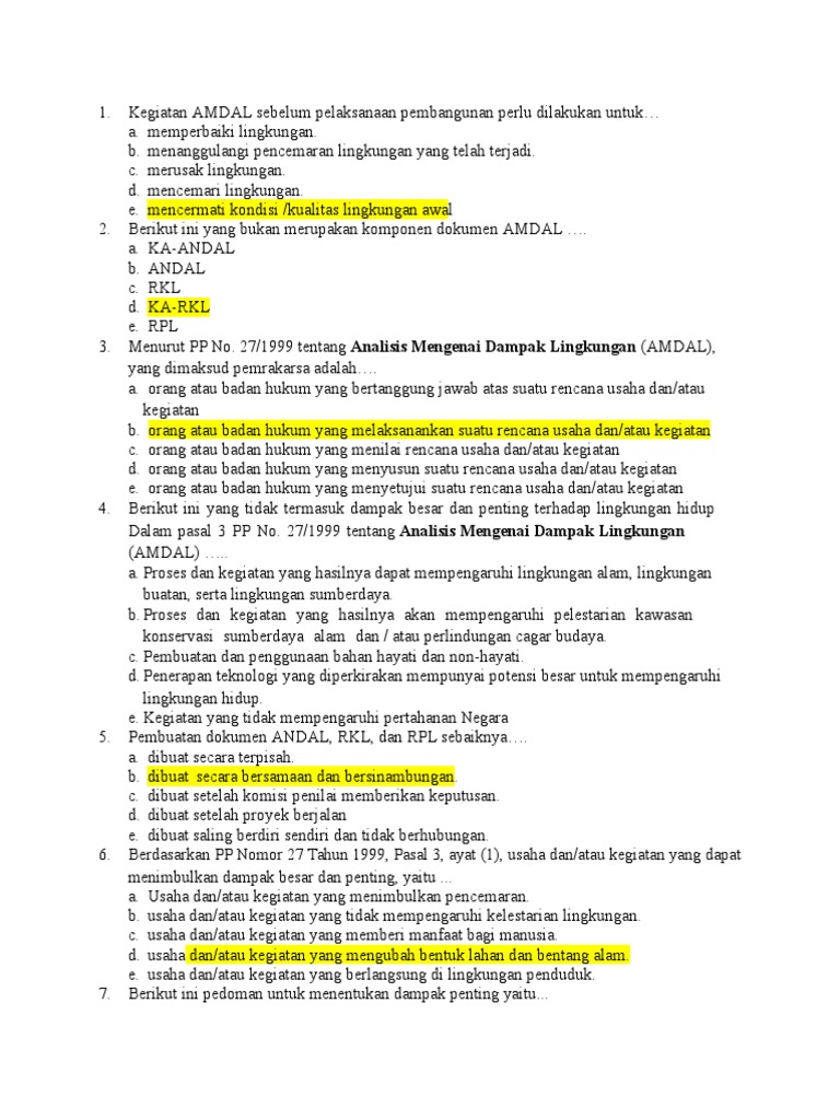 Soal Uas Smt Genap Ipa Kls Xii Amdal 03 07