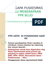 Mengapa Puskesmas Perlu Menerapkan PPK Blud