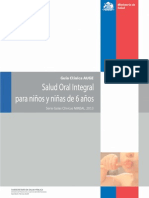 Salud Oral Integral Para Niños y Niñas de 6 Años