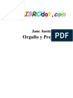 Austen, Jane - Orgullo Y Prejuicio.pdf