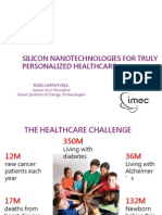 Silicon Nanotechnologies For Truly Personalized Healthcare Imec 091514DL