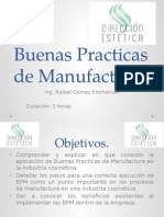 Buenas Practicas de Manufactura