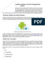 Praktikum CRUD SQlite Android Programming