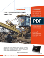 Getac F110 Streamlines Sugar Beet Supply Chain: / Challenge