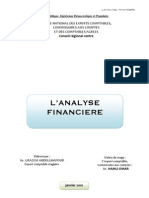 L'analyse Financiere - ABDUU Janvier 2010
