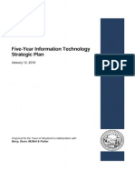 Five-Year Information Technology Strategic Plan