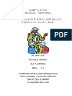 Karya Tulis Bahasa Indonesia