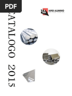 Catalogo 2015 Perfiles Alumniio