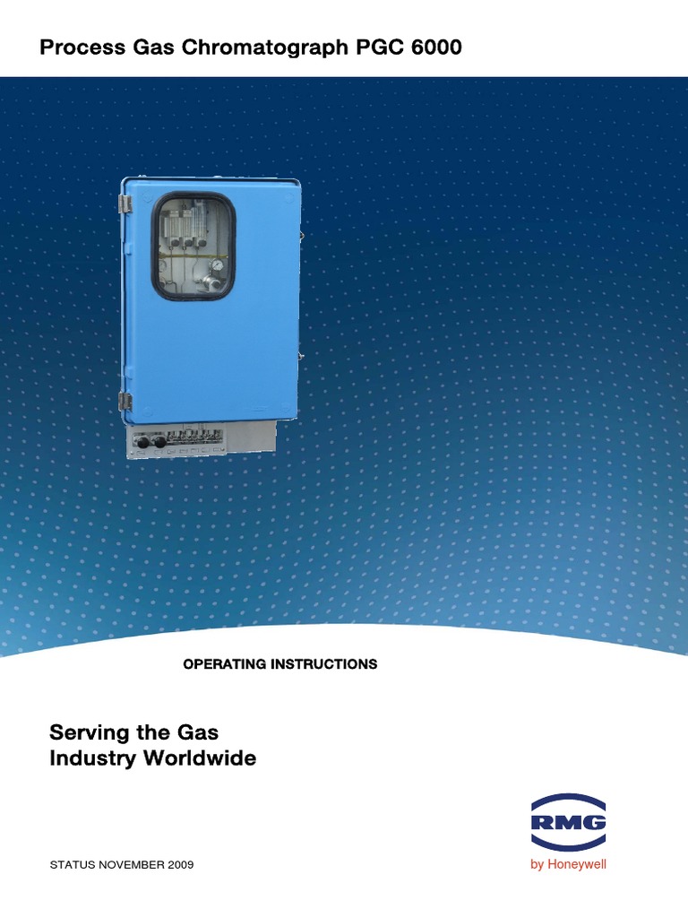RMG Gas Chromatograph Manual | PDF | Gas Chromatography | Valve