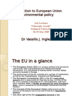 Introduction to EU Environmental Policy