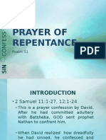 Psalm 51 Prayer of Repentance