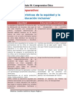 Cuadro Comparativo Equidad Inclusion