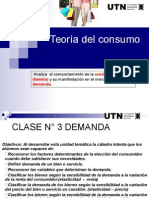 03 - Unidad 02 - Teoría Del Consumo - Demanda