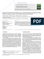 Phytochemistry Letters Volume 5 Issue 1 2012 [Doi 10.1016%2Fj.phytol.2011.12.013] Gianluca Nasini; AlbertIsolation and Structure Elucidation of Aza-sesquiterpeno