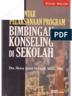 Pengantar Pelaksanaan Program Bimbingan Dan Konseling Di Sekolah. Edisi Revisi.