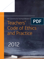 Teachers Code of Ethics ENMalta