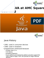 learn java at AMC Square learning