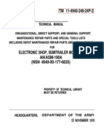 TM 11-4940-246-24P Electronic Shop, Semitrailer Mounted An/asm-190a (NSN 4940-00-177-6835)