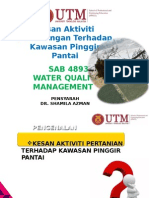 Kesan Aktiviti Perladangan Terhadap Kawasan Pinggir Pantai