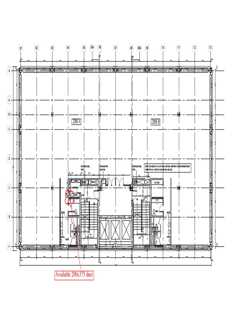 Available 200x375 Duct: Zone A Zone B | PDF