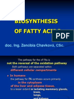 Biosynthesis Fatty Acids