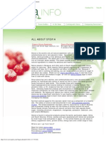 All About Stevia Rebaudiana - Nature's Zero-Calorie Sweetener PDF