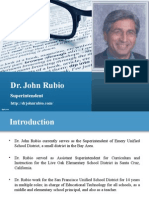 John Rubio Superintendent - Info & Images