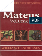 William Hendriksen - Comentário Do Novo Testamento - Mateus - Volume 1(1)
