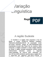 25 03 15 Variação Linguística