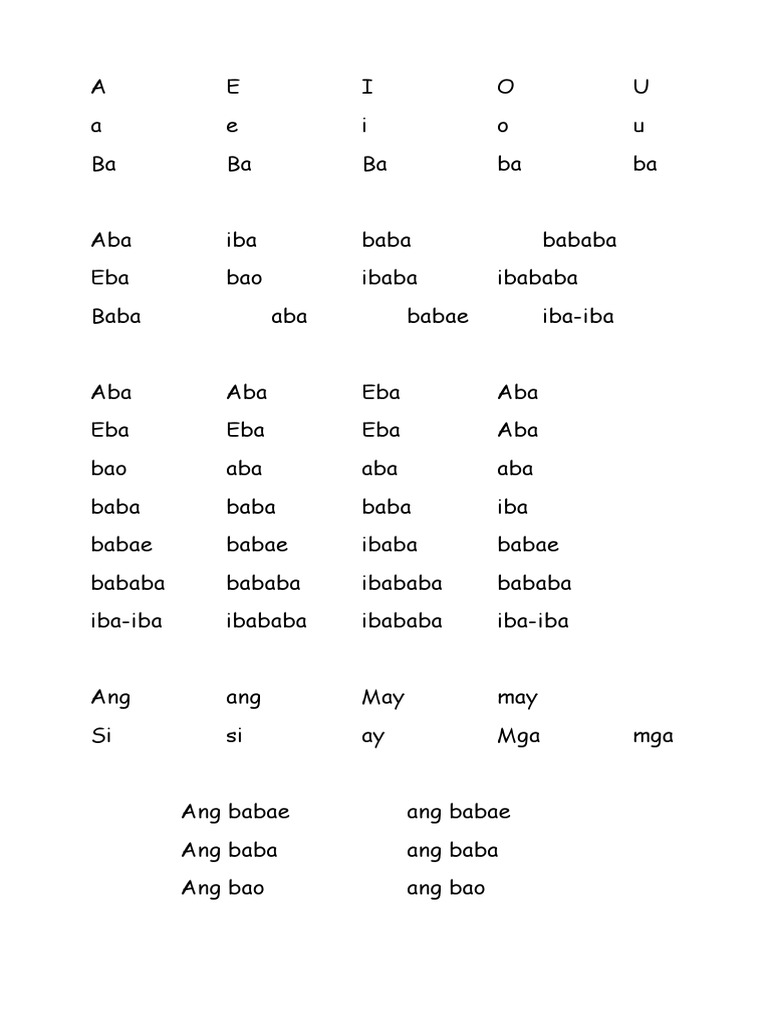 Babasahin 2 | PDF