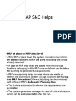 SAP MRP - Materials Requirement