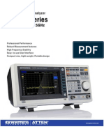 GA40XX Series Spectrum Analyzers