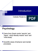 Lecture in GenPsych CHAPTER 1 Introduction